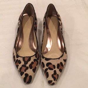 Calvin Klien animal print pumps